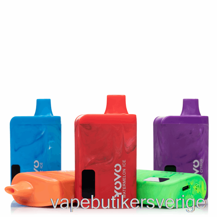 Vape Sverige Yovo Jb8000 Engångstårta Citrus